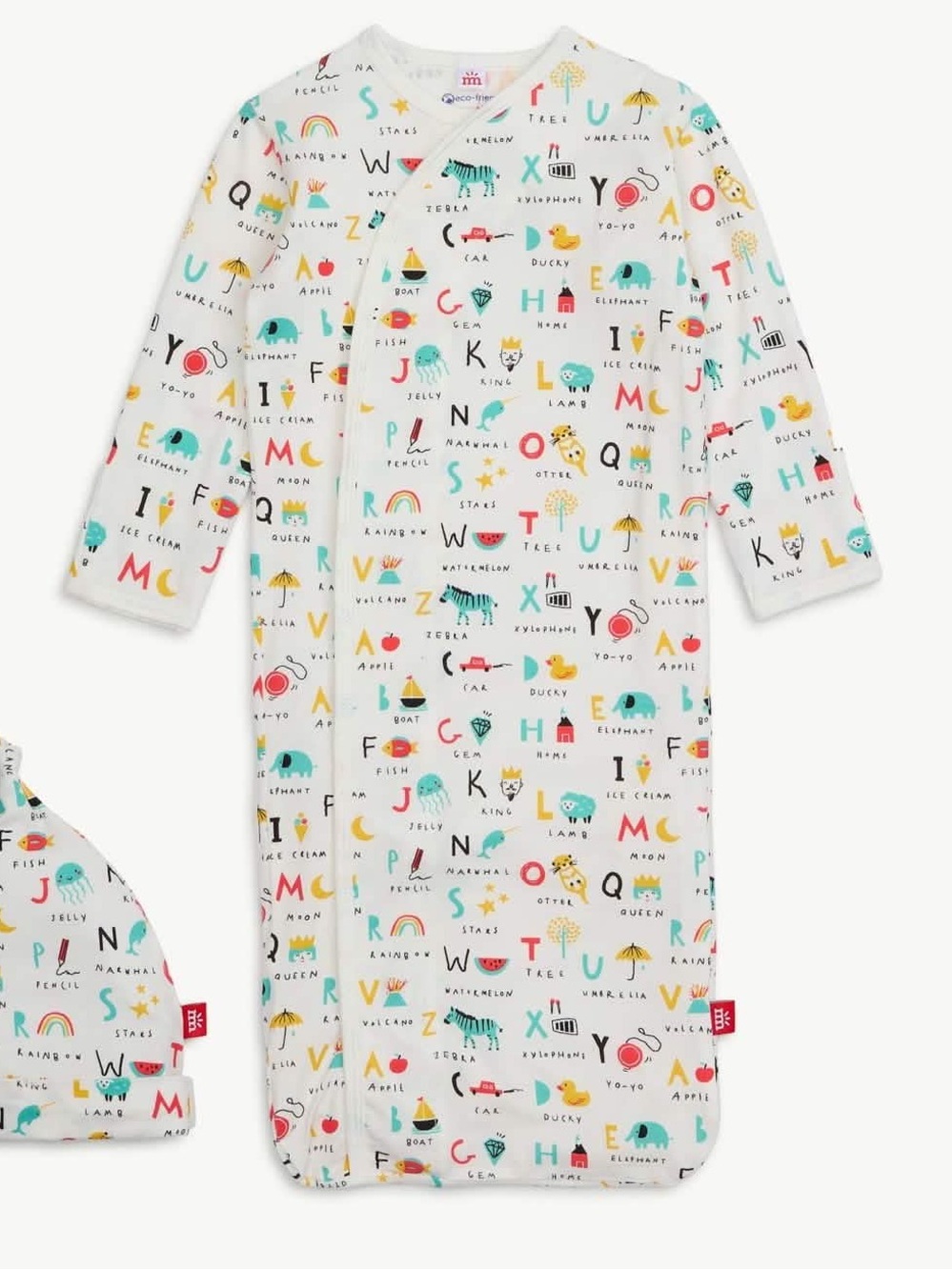 Magnetic Me alphabet Modal Magnetic Gown Baby Dress Newborn